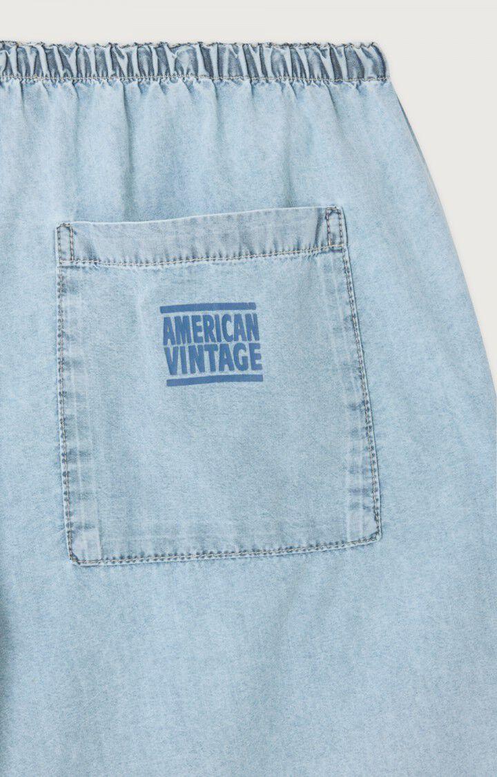 American Vintage Blue Snow Paybou Bermuda Shorts Herren hellblau